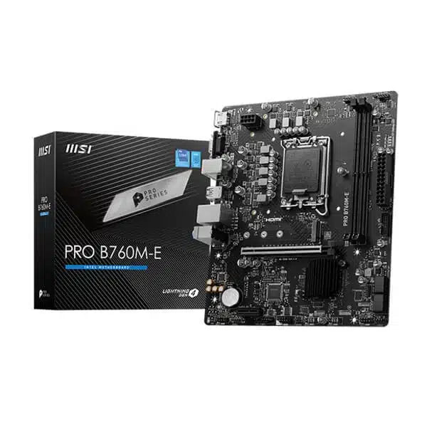MSI PRO B760M-E (DDR5) Motherboard
