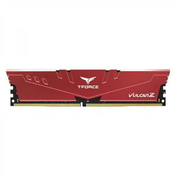 TeamGroup T-Force Vulcan Z 16GB (16GBx1) DDR4 CL16 3200MHz RAM (Red)
