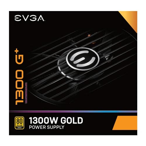 EVGA SuperNova 1300 G Plus ATX 3.1 1300 Watt Gold Fully Modular SMPS