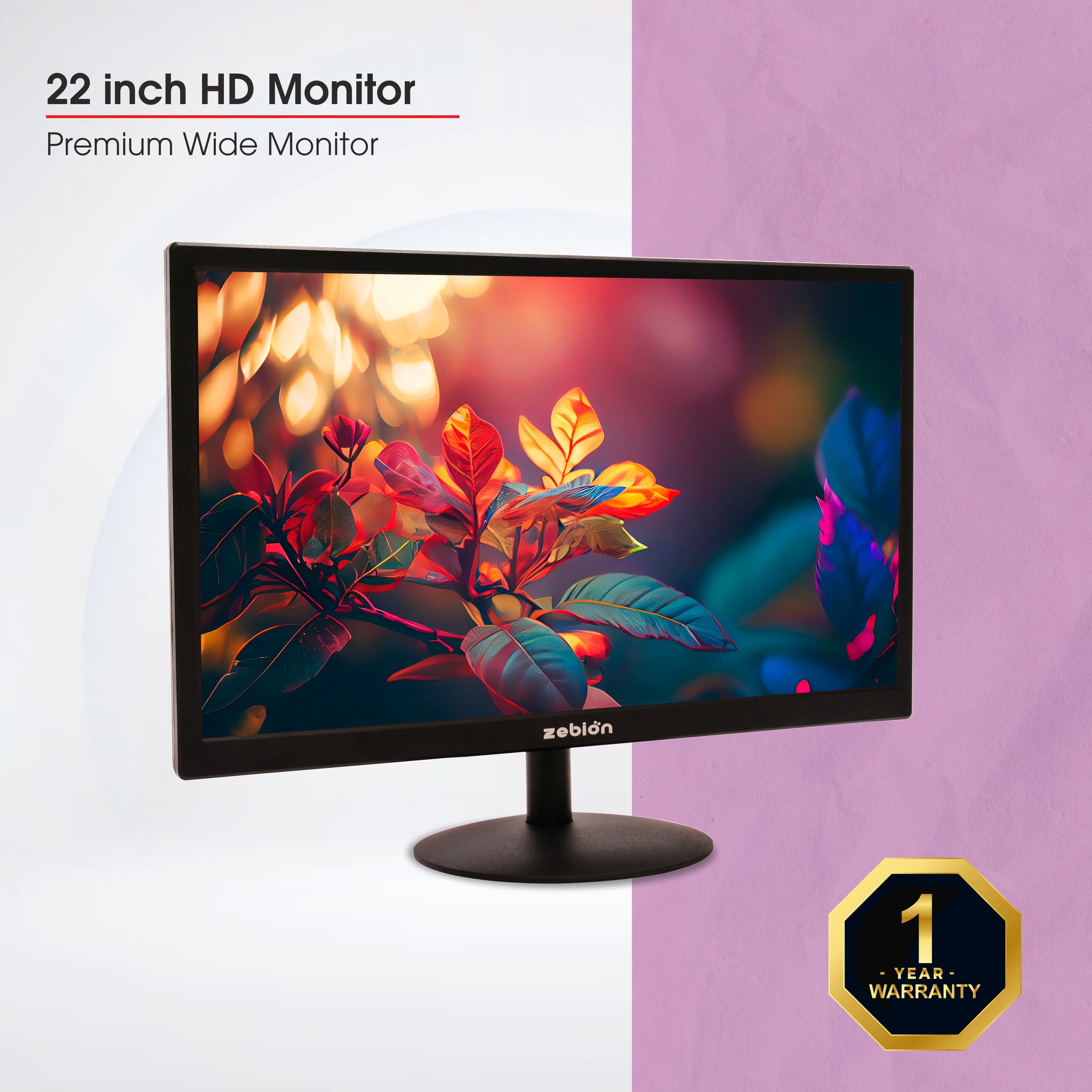 Zebion 22 INCHES HD LED Monitor