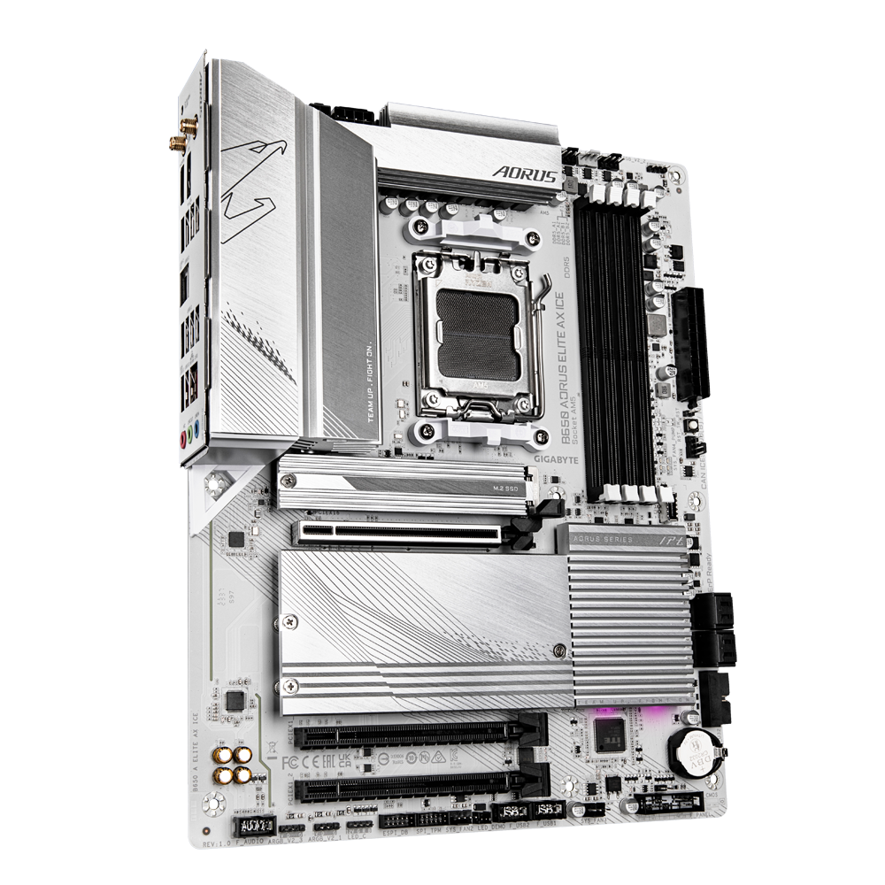 GIGABYTE B650M AORUS ELITE AX ICE DDR5 AM5 Motherboard