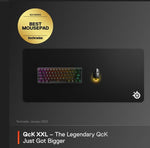 SteelSeries QcK Gaming Mouse Pad