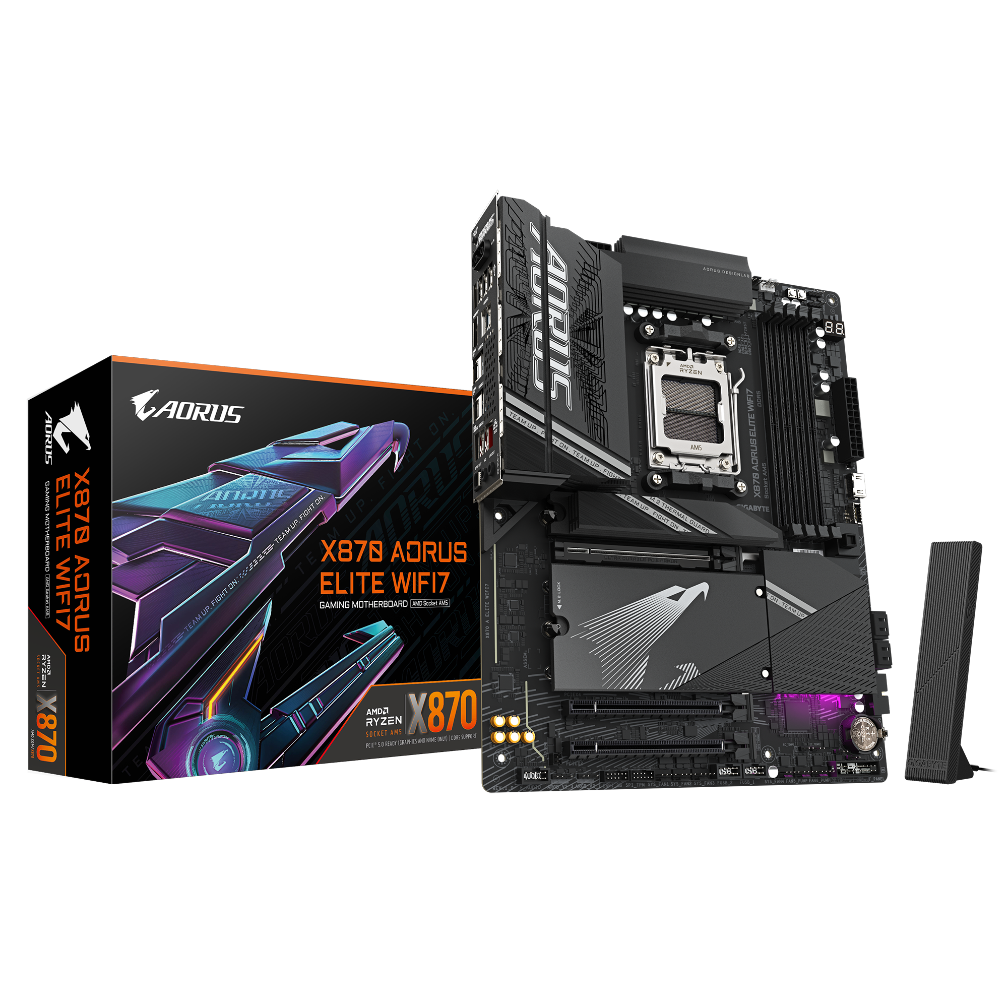 GIGABYTE X870 AORUS ELITE WiFi7 DDR5 AM5 Motherboard