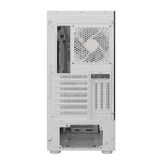 Gamdias Talos E3 Mesh Elite, E-ATX Mid Tower Gaming PC Case w/Tempered Glass, Built-in 2x140mm & 1x120mm PWM ARGB Fans, Up to Radiators/AIO 360mm, 390mm GPU/VGA RTX 40 Series, 180mm CPU Cooler-White