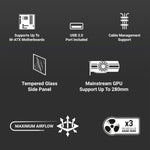 ANT Esports 400 AIR Mini Gaming PC Cabinet | High Airflow