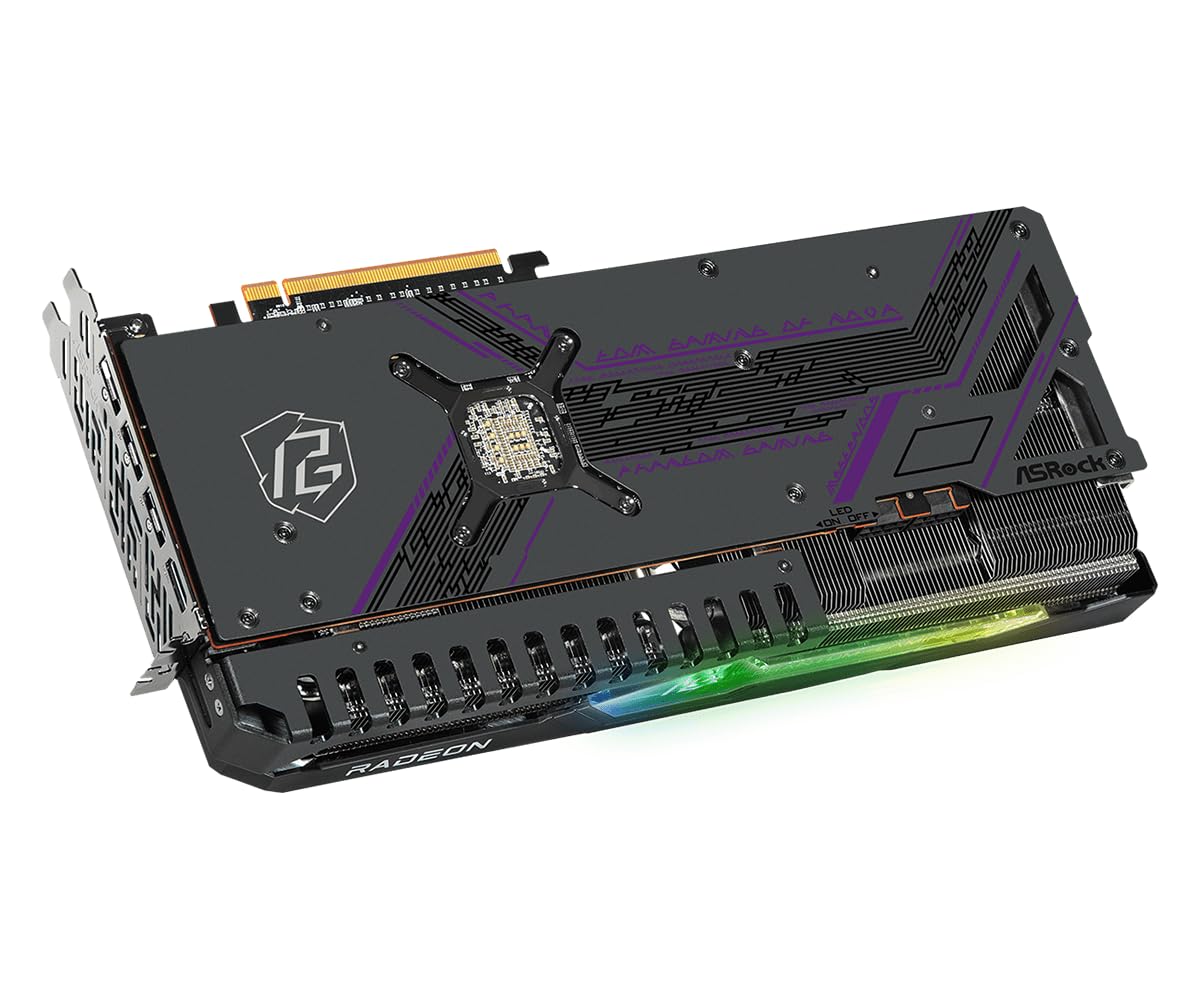 ASRock Radeon RX 7700 XT 12GB GDDR6 Phantom Gaming OC Graphics Card