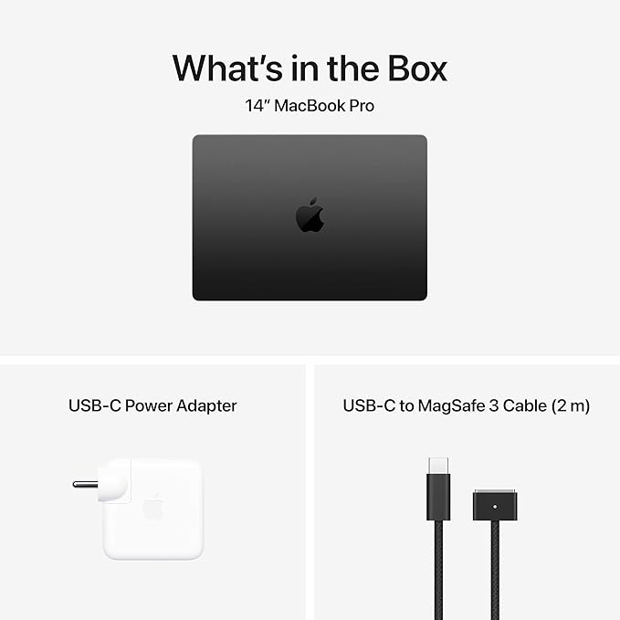 Apple 2024 MacBook Pro Laptop with M4 Pro chip with 14‑core CPU and 20‑core GPU: Built for Apple Intelligence, (16.2″) Liquid Retina XDR Display, 24GB Unified Memory, 512GB SSD Storage; Space Black