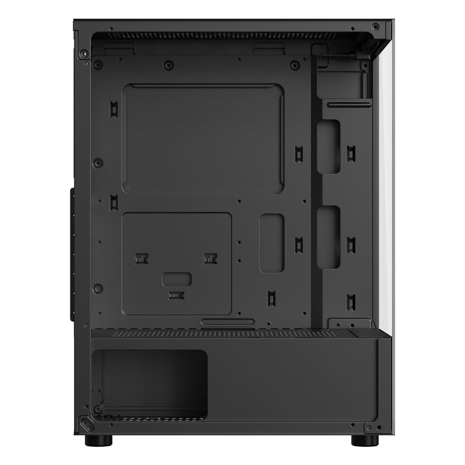 ICE Master Thunder Mid-Tower Computer Case/Gaming Cabinet – Black