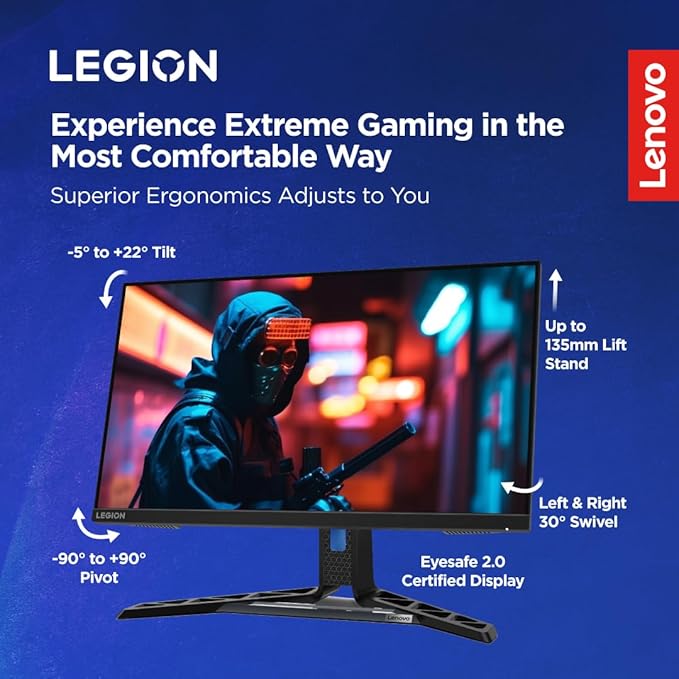 Lenovo Legion R25F-30 | 25 Inch 1080p 240Hz 0.5ms Monitor