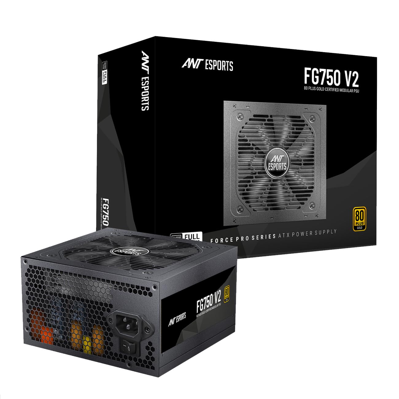 Ant Esports FG750V 750W Power Supply ATX PSU