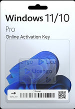 Win 11/10 Pro Online Activation Product License Key (For Win 11/10 – 32/64 Bit) | 1 PC/User | Permanent Activation | Supports Reinstallations & Updatable | New 2025 Retail Version