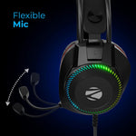 Zebronics Jet 7.1 Wired USB Gaming Headphone