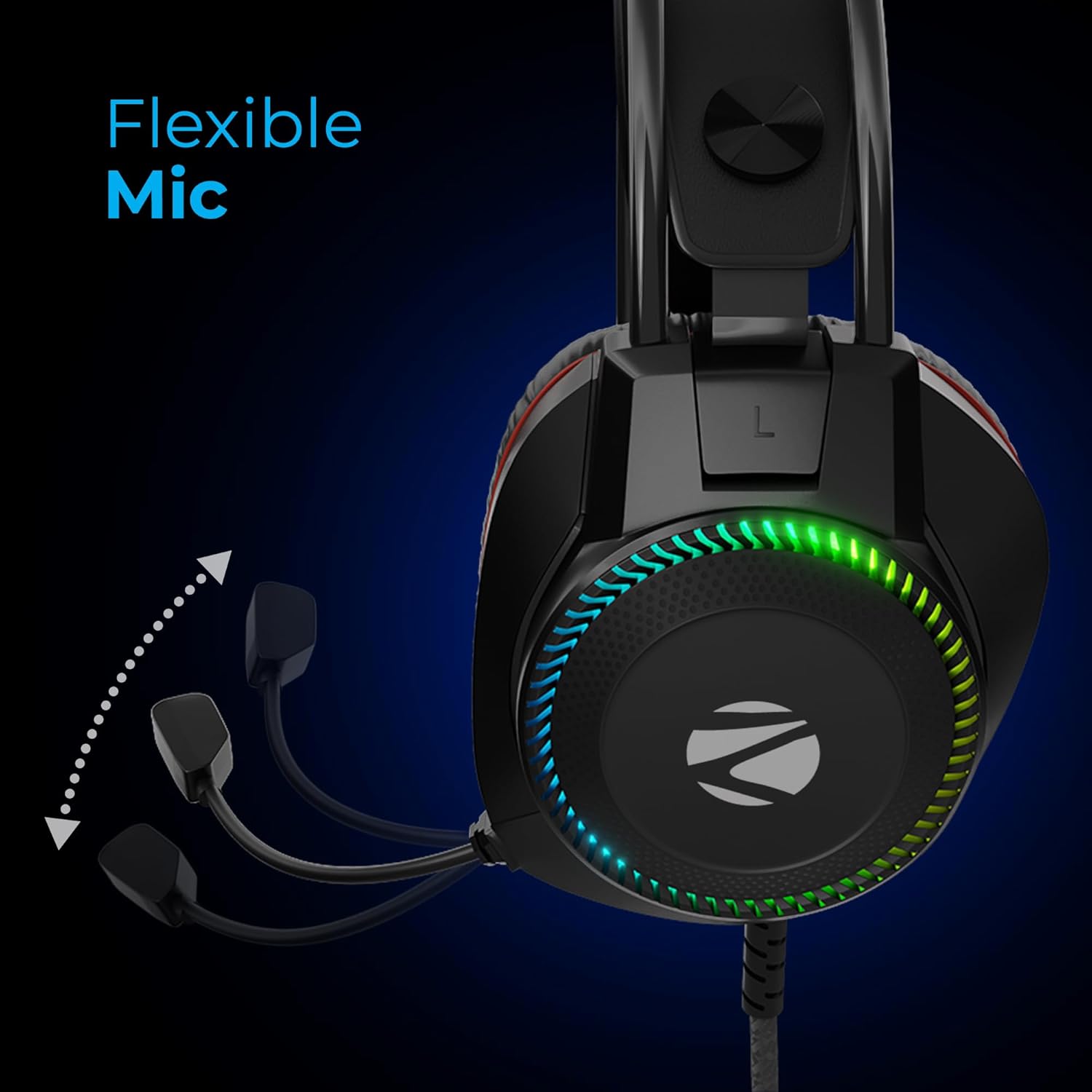 Zebronics Jet 7.1 Wired USB Gaming Headphone