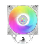 ARCTIC Freezer 36 A-RGB -(White) Tower CPU Cooler with Push-Pull, Two Pressure-optimised 120 mm P Fans and ARGB Lighting, Fluid Dynamic Bearing, 200–2000 RPM, 4 Heatpipes, incl. MX-6 Thermal Compound