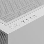 Gamdias Talos E3 Mesh Elite, E-ATX Mid Tower Gaming PC Case w/Tempered Glass, Built-in 2x140mm & 1x120mm PWM ARGB Fans, Up to Radiators/AIO 360mm, 390mm GPU/VGA RTX 40 Series, 180mm CPU Cooler-White