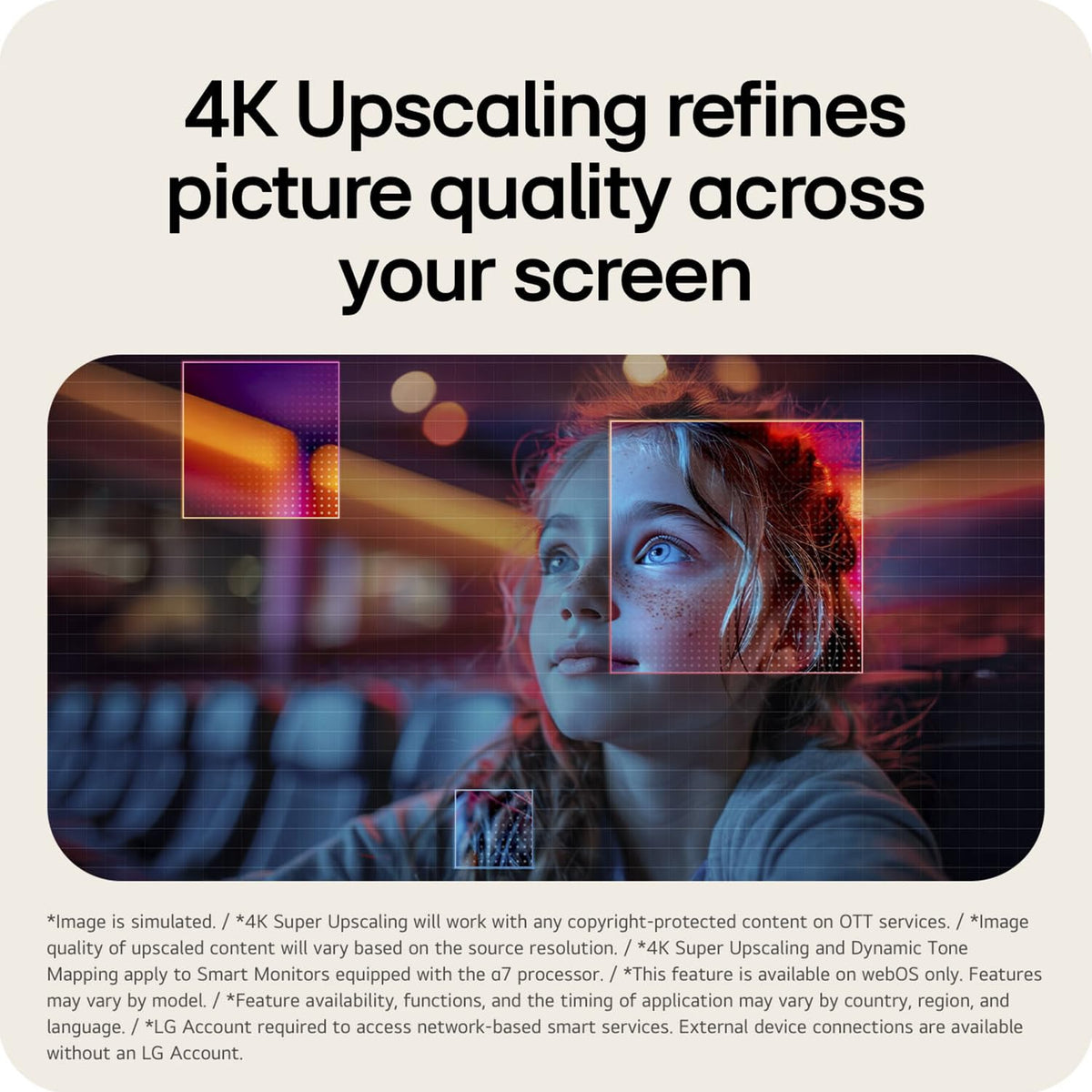 LG 32U701SB 32 Inch 4K UHD Smart Monitor