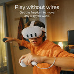 Meta Quest 3 512GB - Breakthrough Mixed Reality - Powerful Performance — Asgard’s Wrath 2 and Meta Quest + Bundle