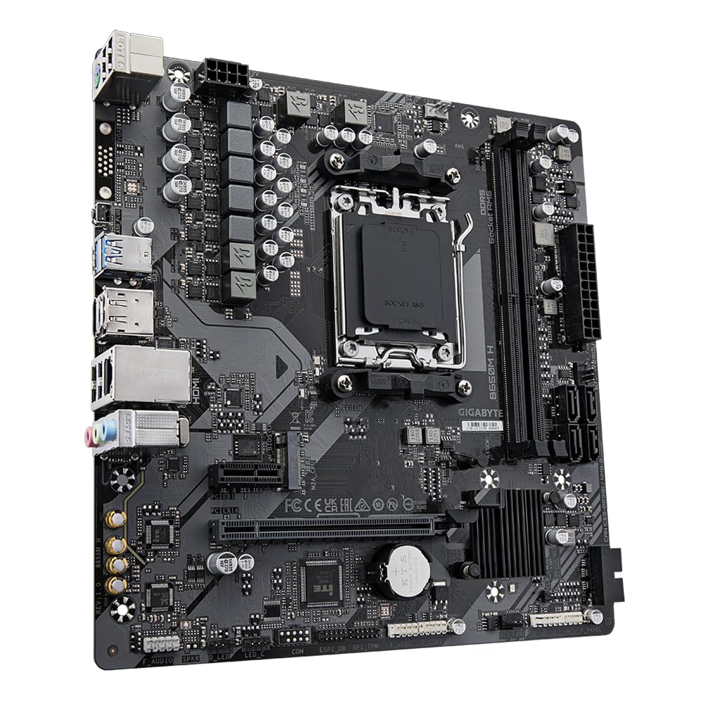 GIGABYTE B650M H DDR5 AM5 Motherboard
