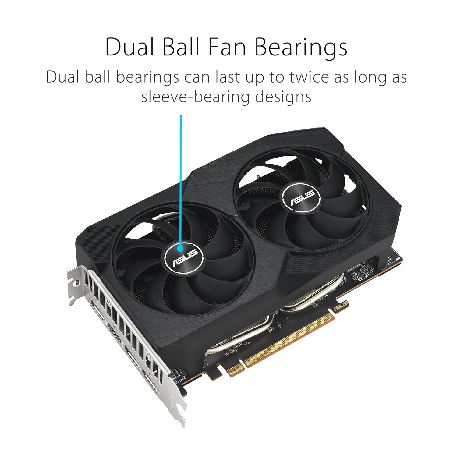 ASUS Dual Radeon RX 7600 8GB Graphics Card