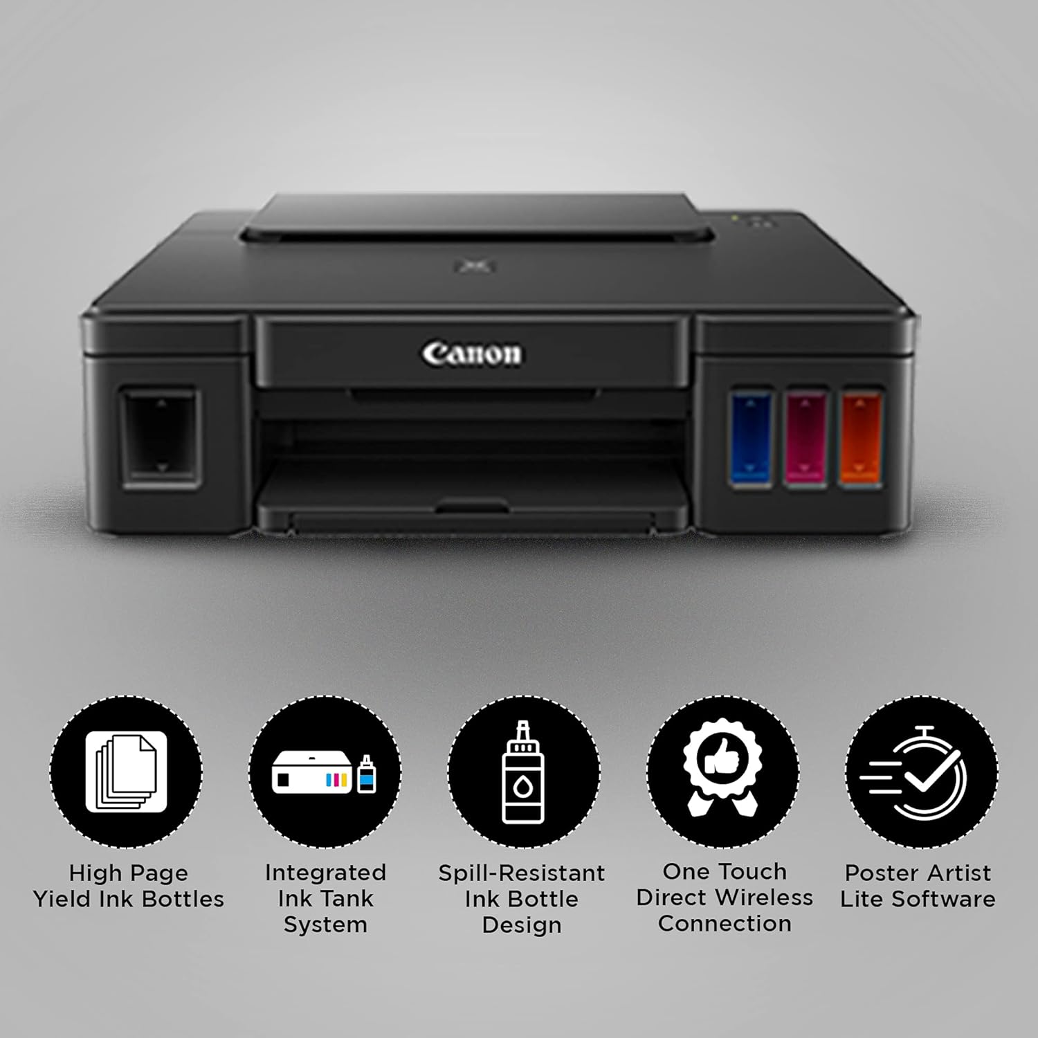 Canon PIXMA G3010 All-in-One Wi-Fi Ink Tank Printer | Print, Scan & Copy