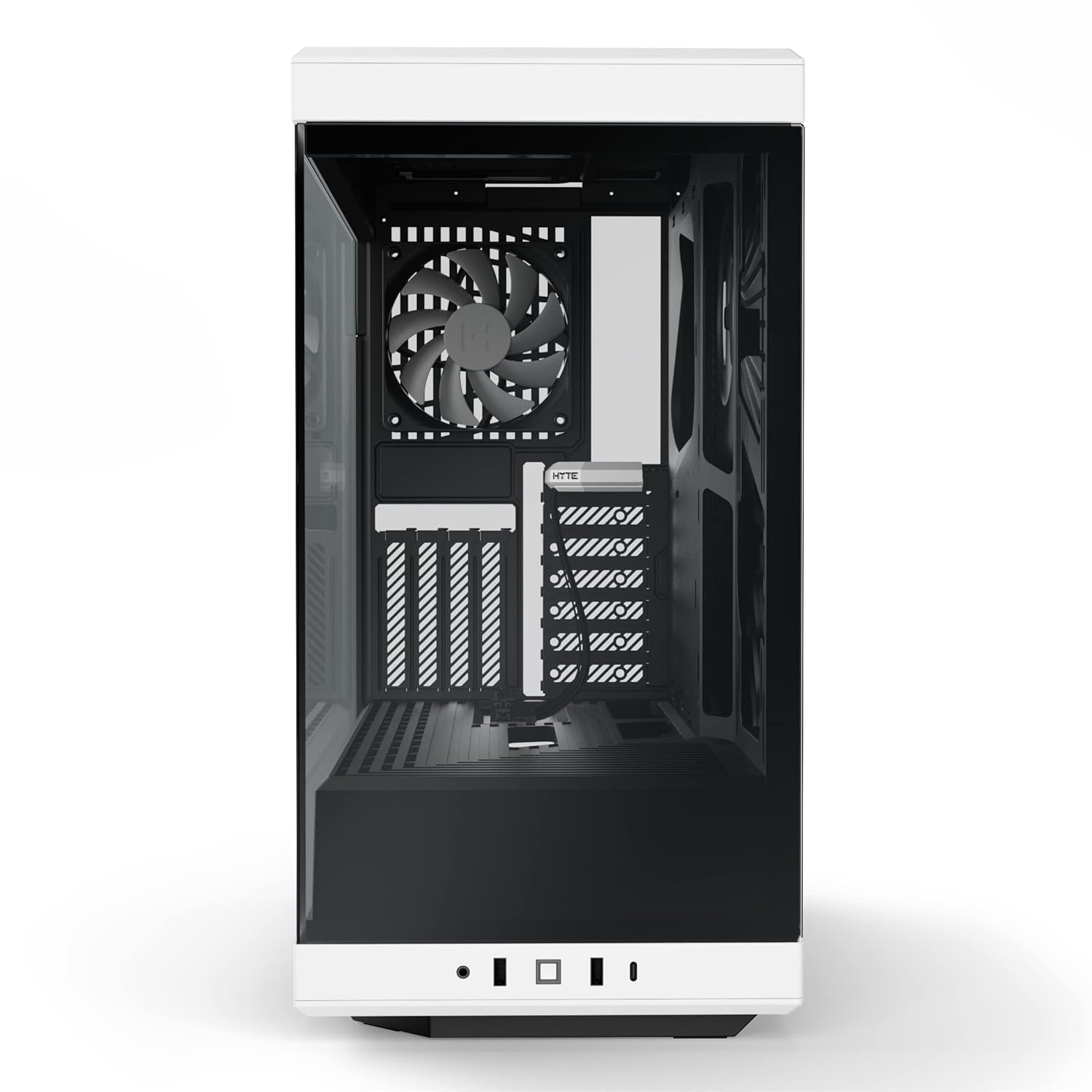 HYTE Y40 Black/White (Panda) Panoramic ATX Case