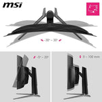 MSI MPG 341CQPX QD-OLED | 34 Inch Curved 1440p UWQHD (2K) 240Hz OLED 0.03ms