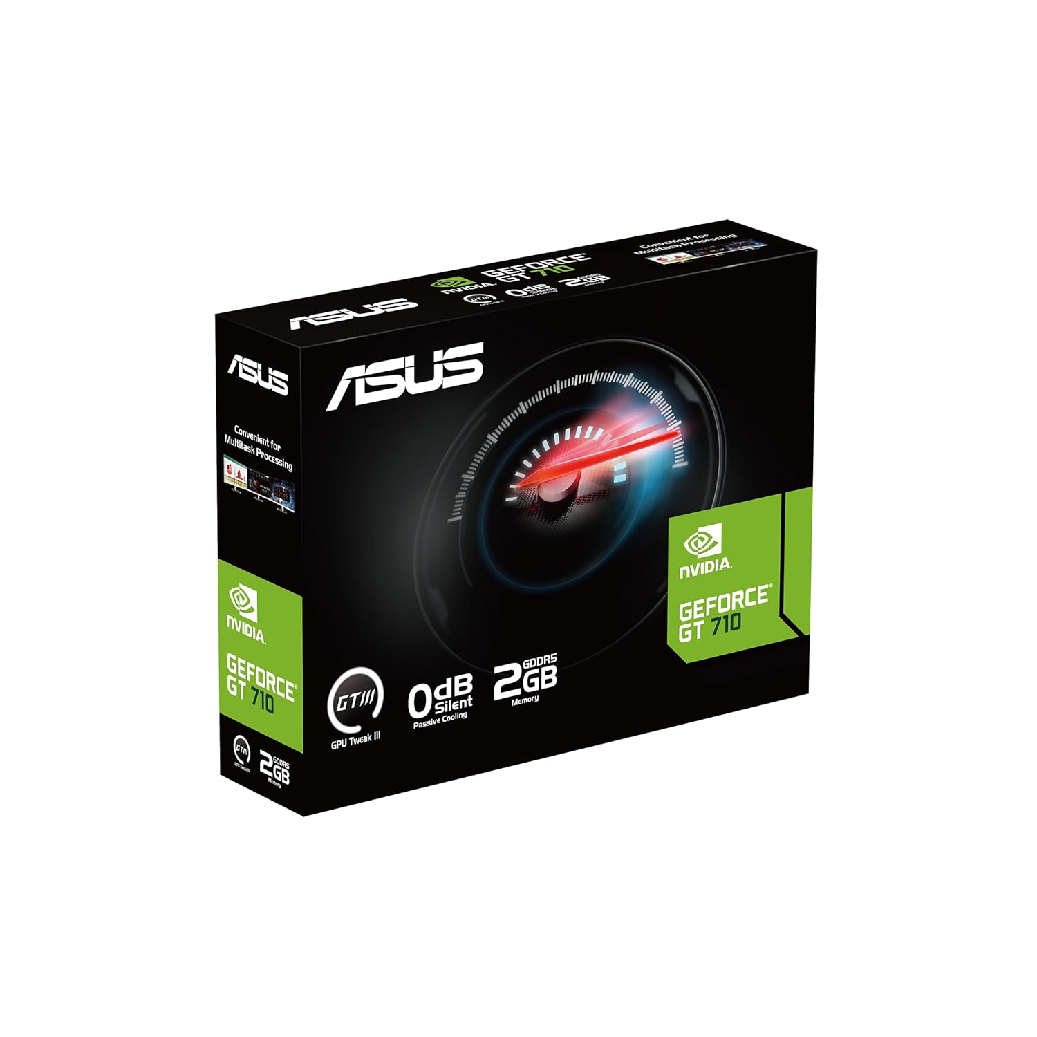 ASUS GeForce GT 710 EVO 2GB GDDR5 (GT710-SL-2GD5-BRK-EVO)