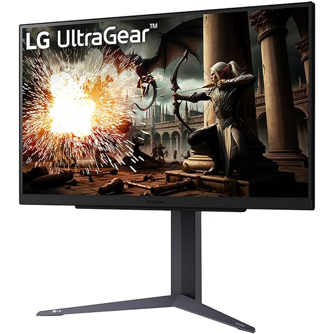 LG UltraGear 27GS75Q-B | 27 Inch 1440p QHD (2K) 180Hz (O/C 200Hz) IPS 1ms