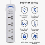 Ant Esports PS400 Power Strip with 4 Universal Socket (White) Power Strip