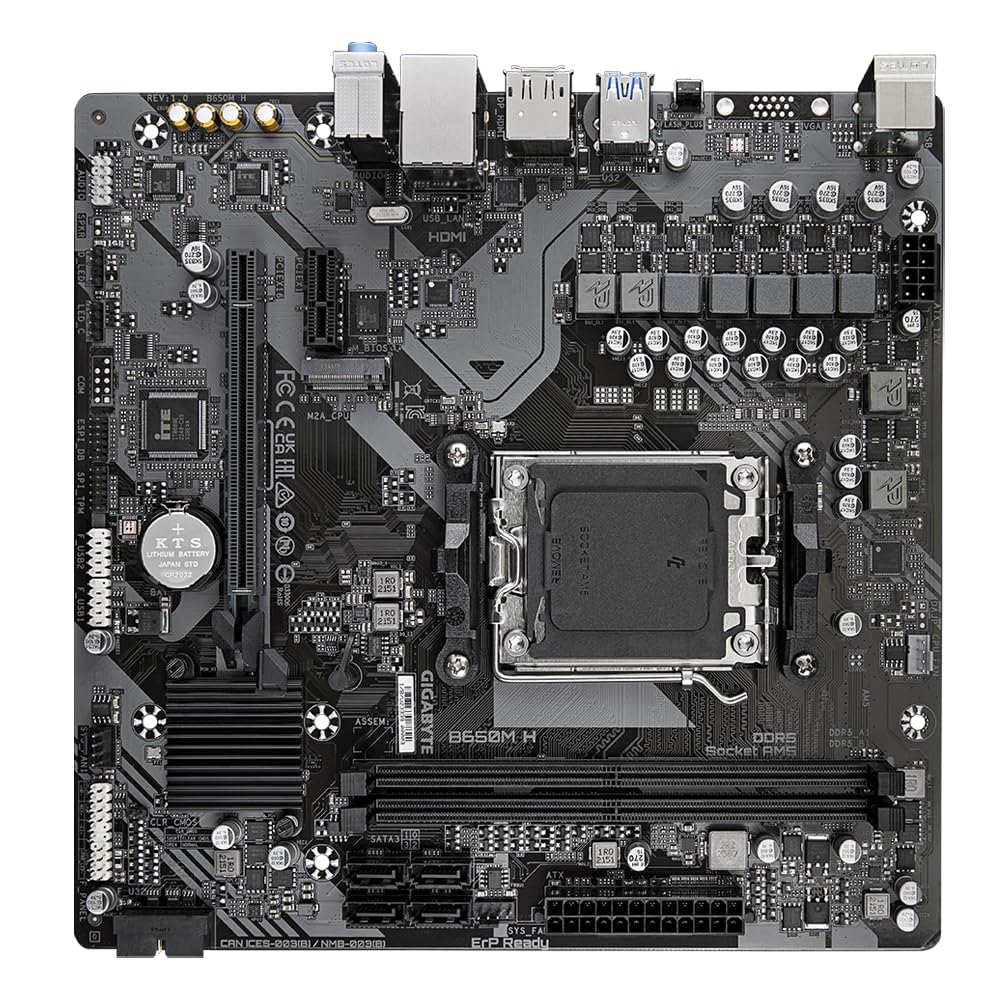 GIGABYTE B650M H DDR5 AM5 Motherboard