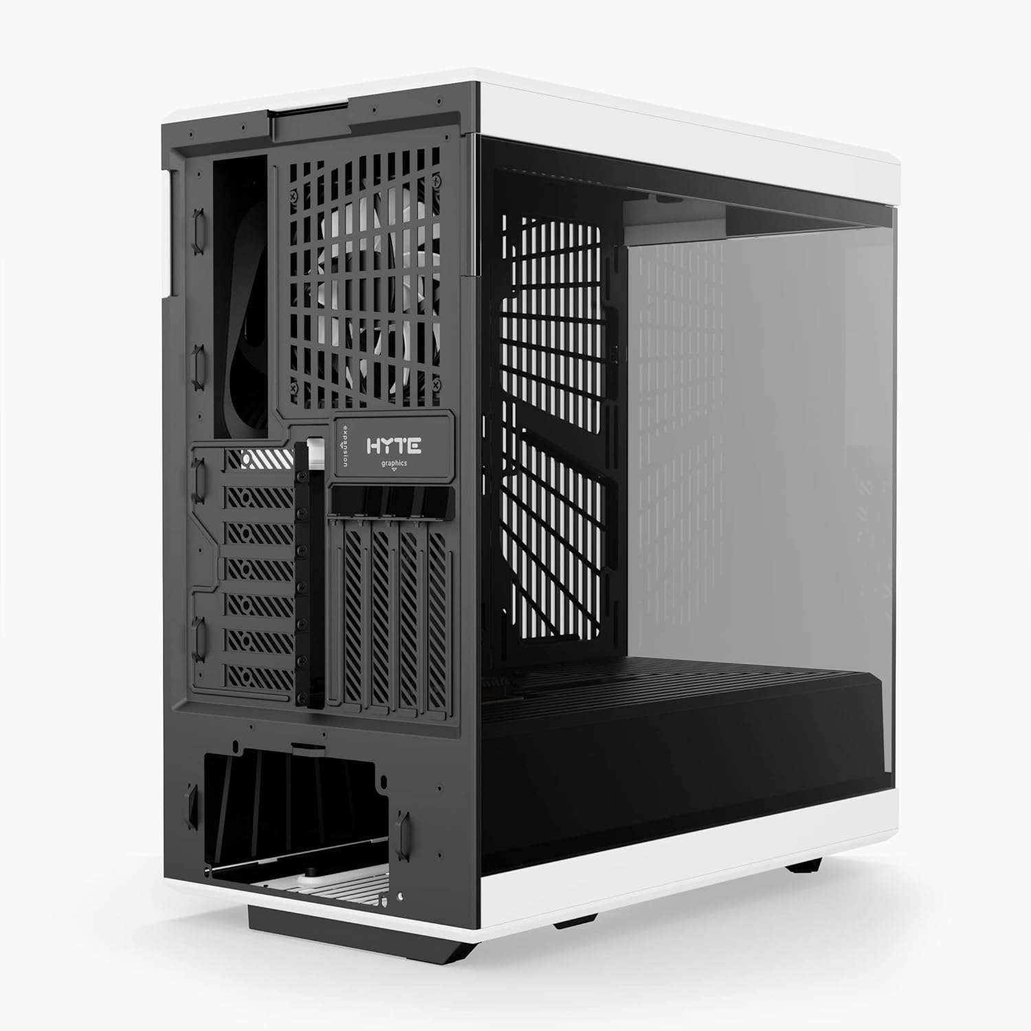HYTE Y40 Black/White (Panda) Panoramic ATX Case