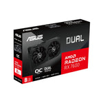 ASUS Radeon RX 7600 8GB GDDR6 Dual Graphics Card