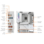 GIGABYTE X870E AORUS PRO ICE AM5 DDR5 Motherboard