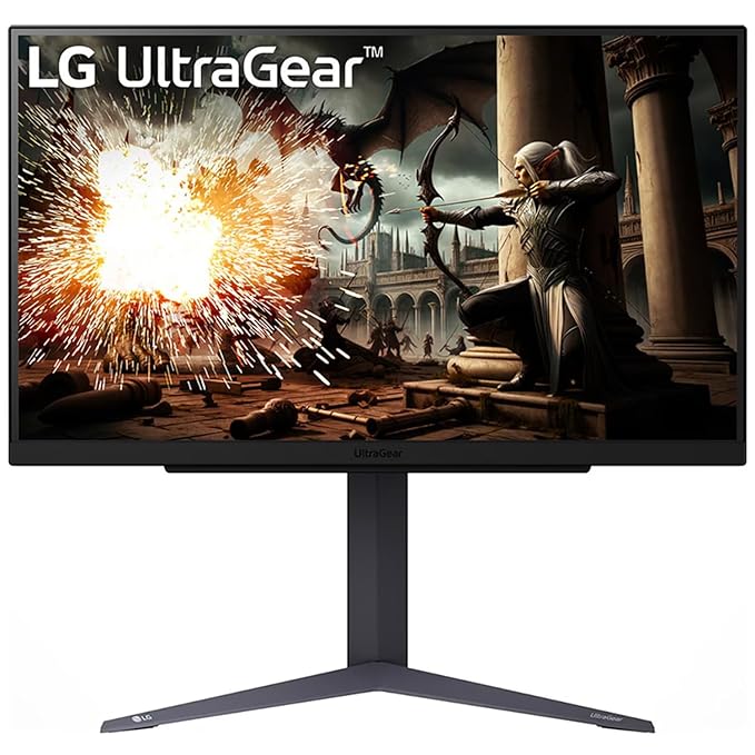 LG UltraGear 27GS75Q-B | 27 Inch 1440p QHD (2K) 180Hz (O/C 200Hz) IPS 1ms