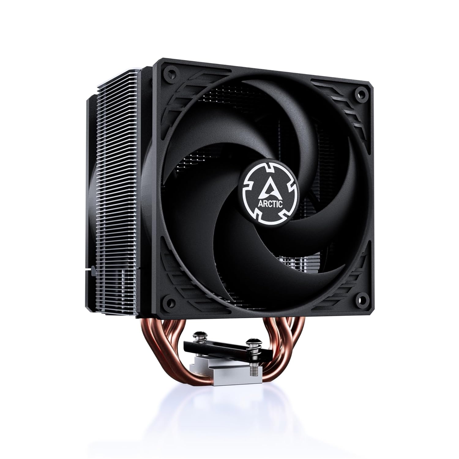 ARCTIC Freezer 36 - Single-tower CPU Cooler with push-pull, Two pressure-optimised 120 mm P fans, Fluid dynamic bearing, 200–1800 rpm, 4 Heatpipes, incl. MX-6 Thermal compound