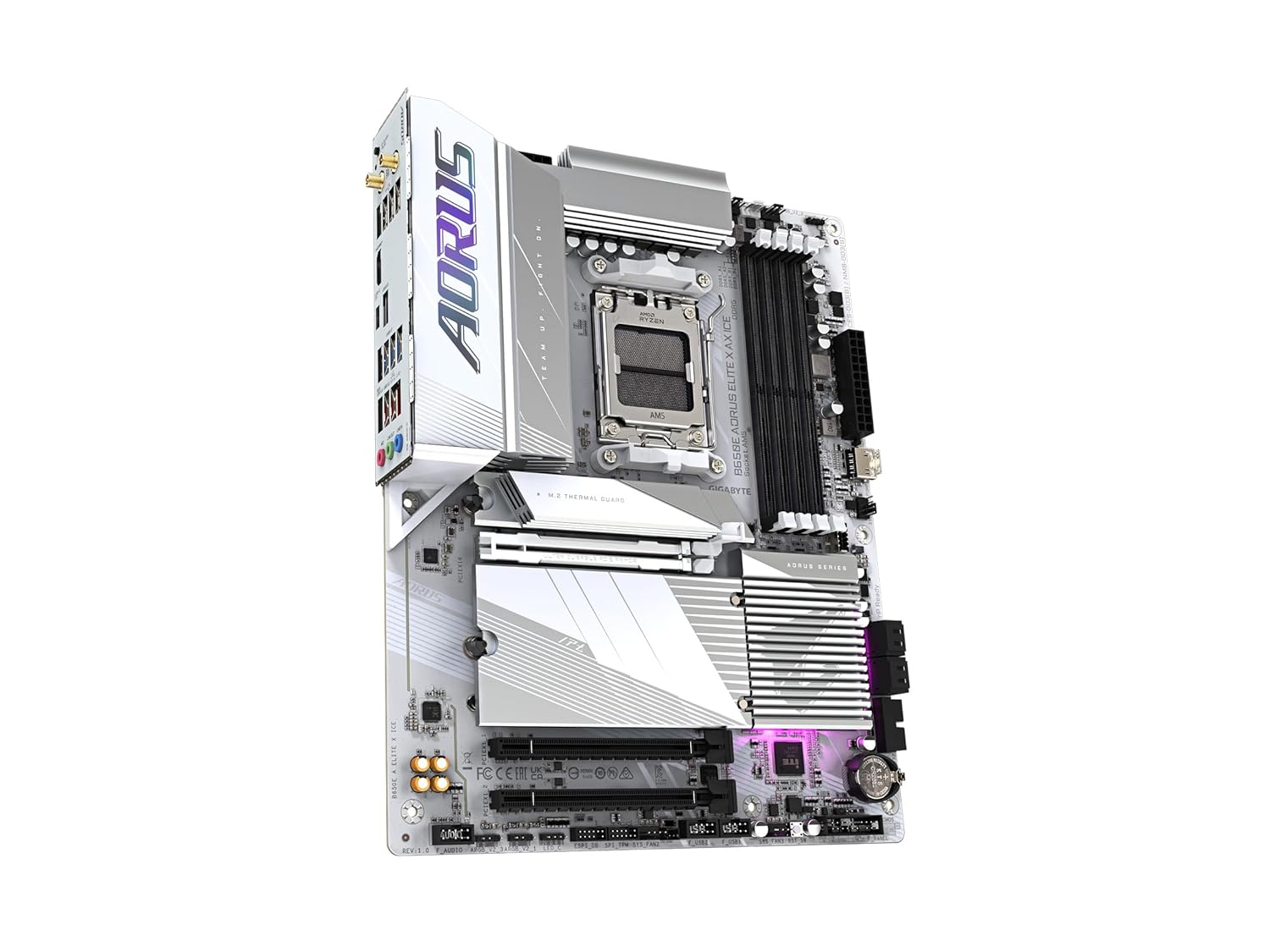Gigabyte B650E AORUS ELITE AX Ice WiFi DDR5 AM5 Motherboard