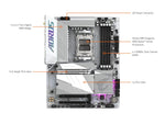 Gigabyte B650E AORUS ELITE AX Ice WiFi DDR5 AM5 Motherboard