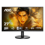 AOC Q27B3M2 Gaming Monitor 27 inch 2560 x 1440 QHD VA, 100Hz Refresh Rate, 4ms Response Time