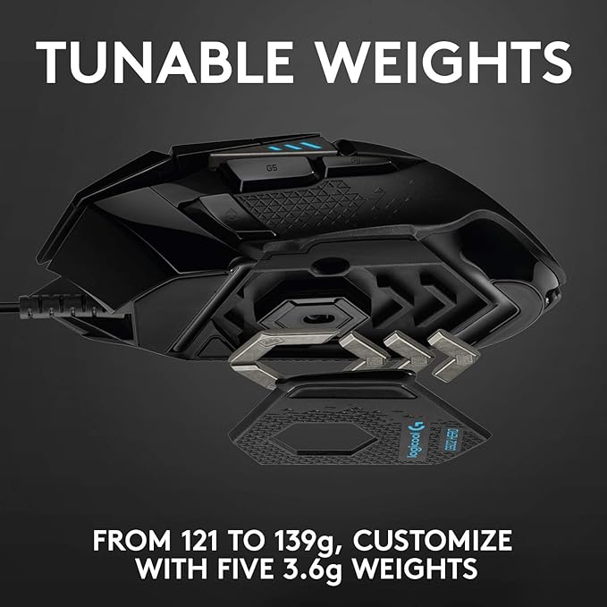 Logitech G502 HERO High Performance Wired Gaming Mouse