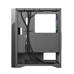 Ant Esports ICE- 270G 6F Mid-Tower ATX Computer Gaming Cabinet with Pre-Installed 6 Static RGB Fans