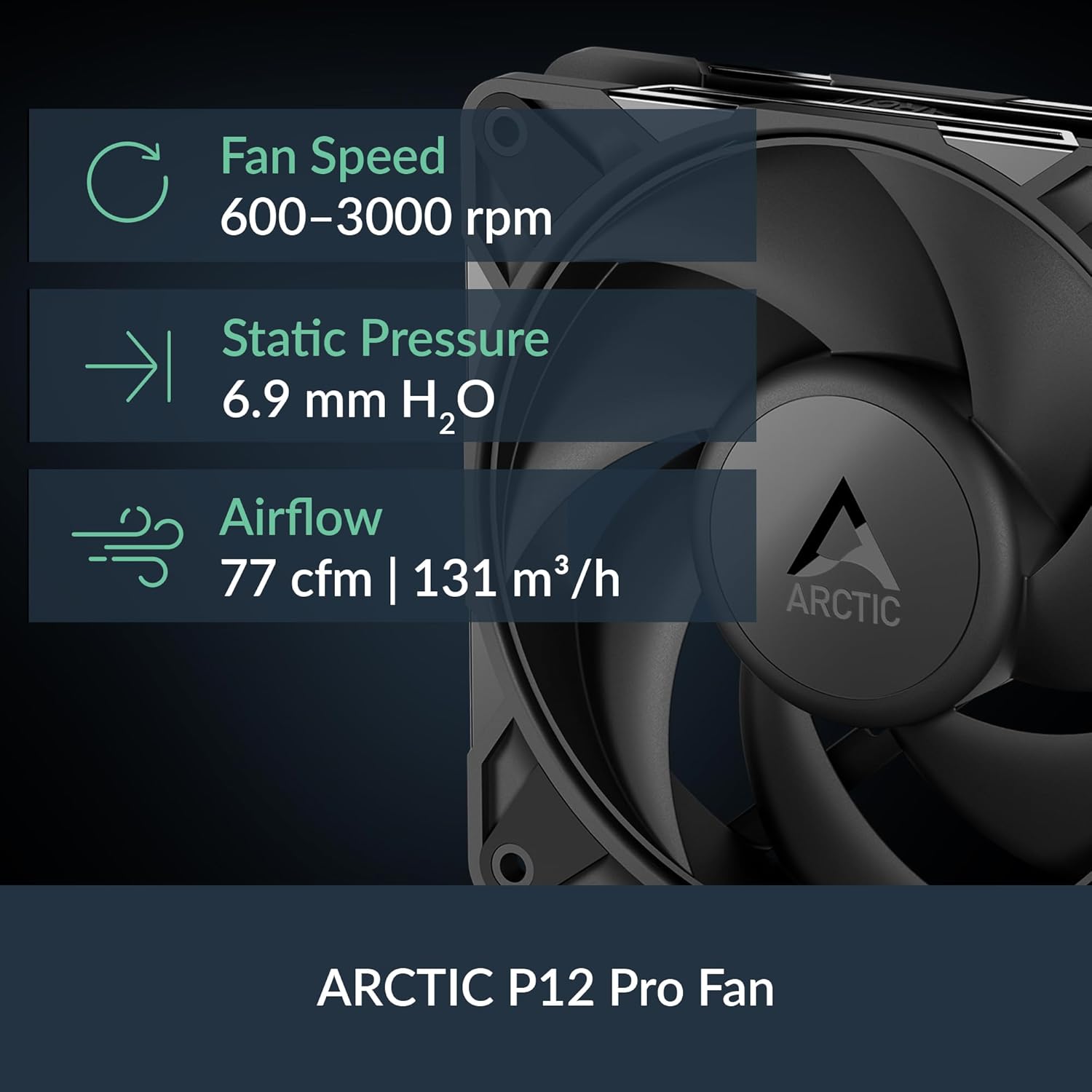 ARCTIC Liquid Freezer III Pro 360 - AIO CPU Cooler, 3 x 120 mm Water Cooling, 38 mm Radiator, PWM Pump, VRM Fan, AMD AM5/AM4, Intel LGA1851/1700 Contact Frame - Black