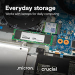 Crucial E100 1TB NVMe PCIe Gen4 Internal SSD – M.2 2280