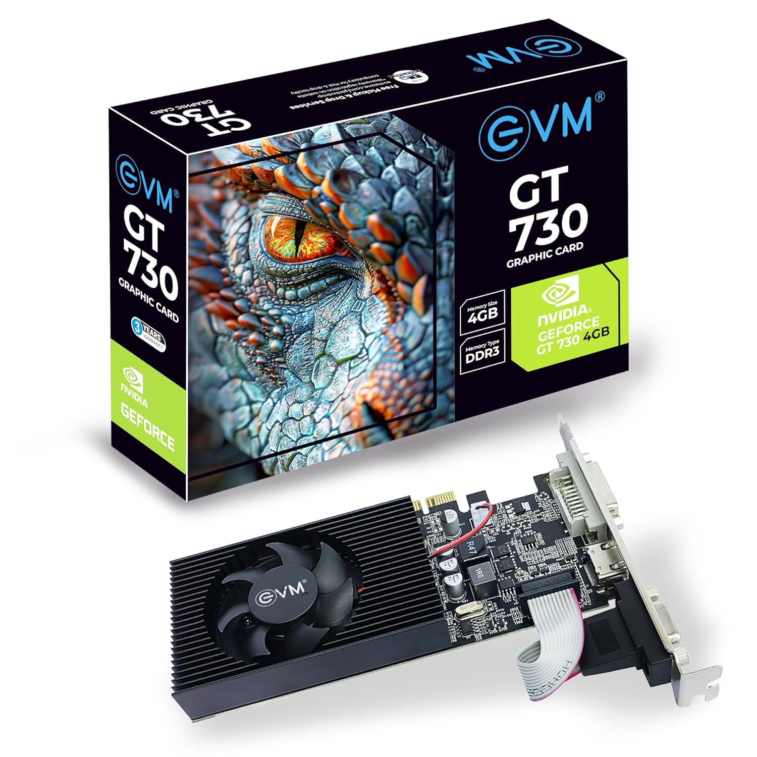 EVM GT730 4GB NVIDIA Graphics Card