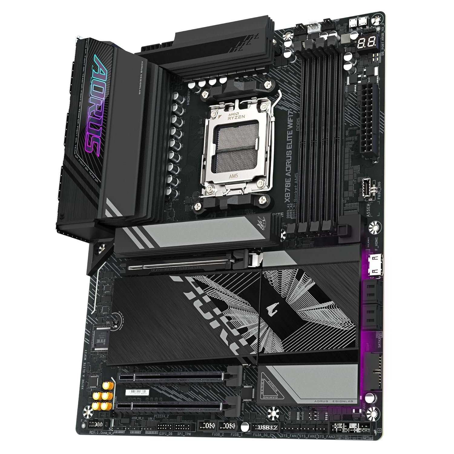 GIGABYTE X870E AORUS ELITE WiFi7 DDR5 AM5 Motherboard