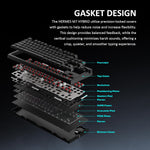 GAMDIAS HERMES M7 Hybrid Wireless Mechanical Keyboard