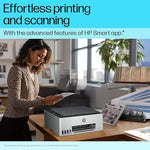 HP Smart Tank 580 All-in-One WiFi Colour Printer | 1 Extra Black Ink Bottle | 1+1 Year Extended Warranty on Registration| Up to 8000 Black & 6000 Colour Prints I Print,Scan & Copy for Office/Home