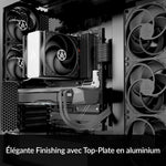 ARCTIC Freezer 36 CO- Single-Tower CPU Cooler with Push-Pull, Two Pressure-optimised 120 mm P Fans, Dual Ball Bearing, 200-1800 RPM, 4 heatpipes, incl. MX-6 Thermal Compound - Black