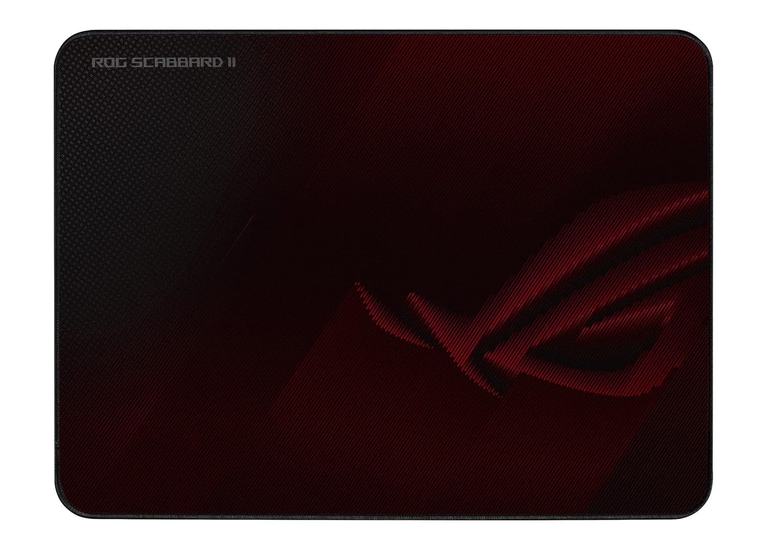 ASUS ROG Scabbard II Gaming Mouse Pad - Protective Nano Coating Surface Repels Water-Oil-Dust, Anti-Fray Flat Stitched Edges, Non-Slip Rubber Base, Optimized Surface for Smooth Glide and Comfort