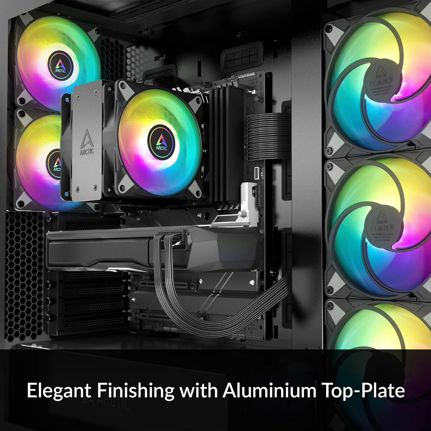 ARCTIC Freezer 36 A-RGB (Black) Tower CPU Air Cooler
