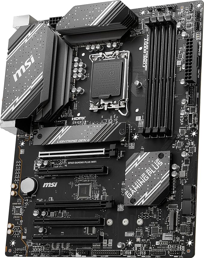 MSI B760 Gaming Plus WiFi Gaming Motherboard
